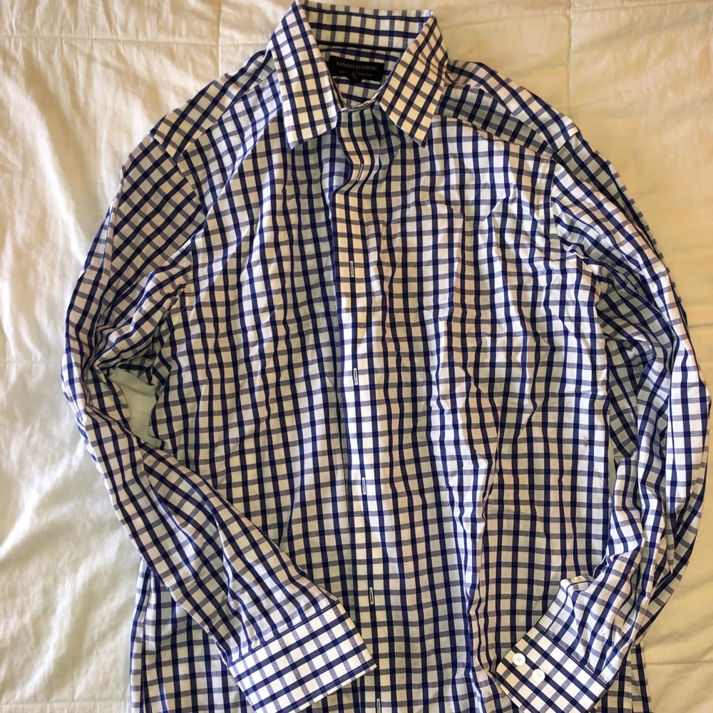 Banana Republic XL Tailored Slim Shirt